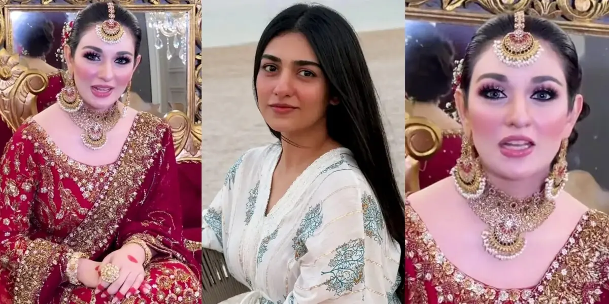 From Stunner to Scrutiny: Sarah Khan's Latest Bridal Makeover Ignites Fierce Online Debate