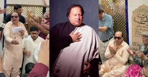 Sacred Echoes, Public Outcry: Rahat Fateh Ali Khan's Mazar Performance Ignites Fierce Debate Sacred Echoes, Public Outcry: Rahat Fateh Ali Khan's Mazar Performance Ignites Fierce Debate